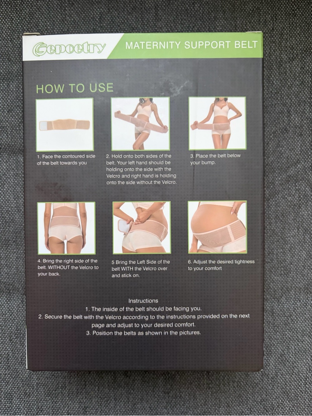 Maternity Support Belt - Picture 2 of 4